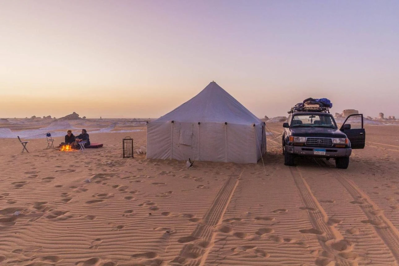 Desert Camping in Egypt: Sleep Under a Sky Full of Stars