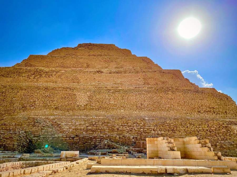 Pyramid of Saqqara, Egypt
