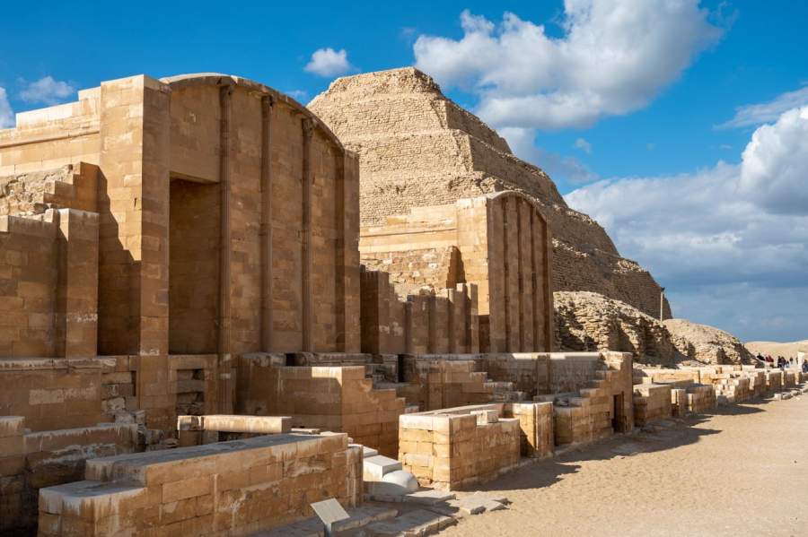 Djoser Step Pyramid, Saqqara, Cairo, Egypt