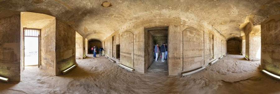 The Speos Of Horemheb In Gebel Silsila1. Aswan. Egypt 360 Panorama | 360Cities