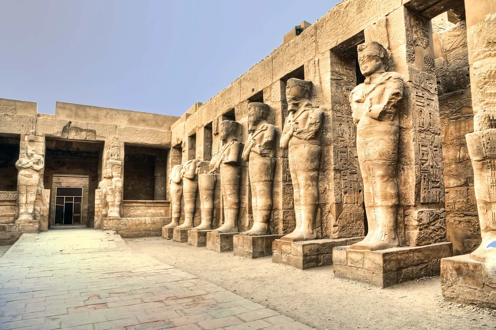 Flight to Luxor, East Bank & Nile Cruise Embarkation