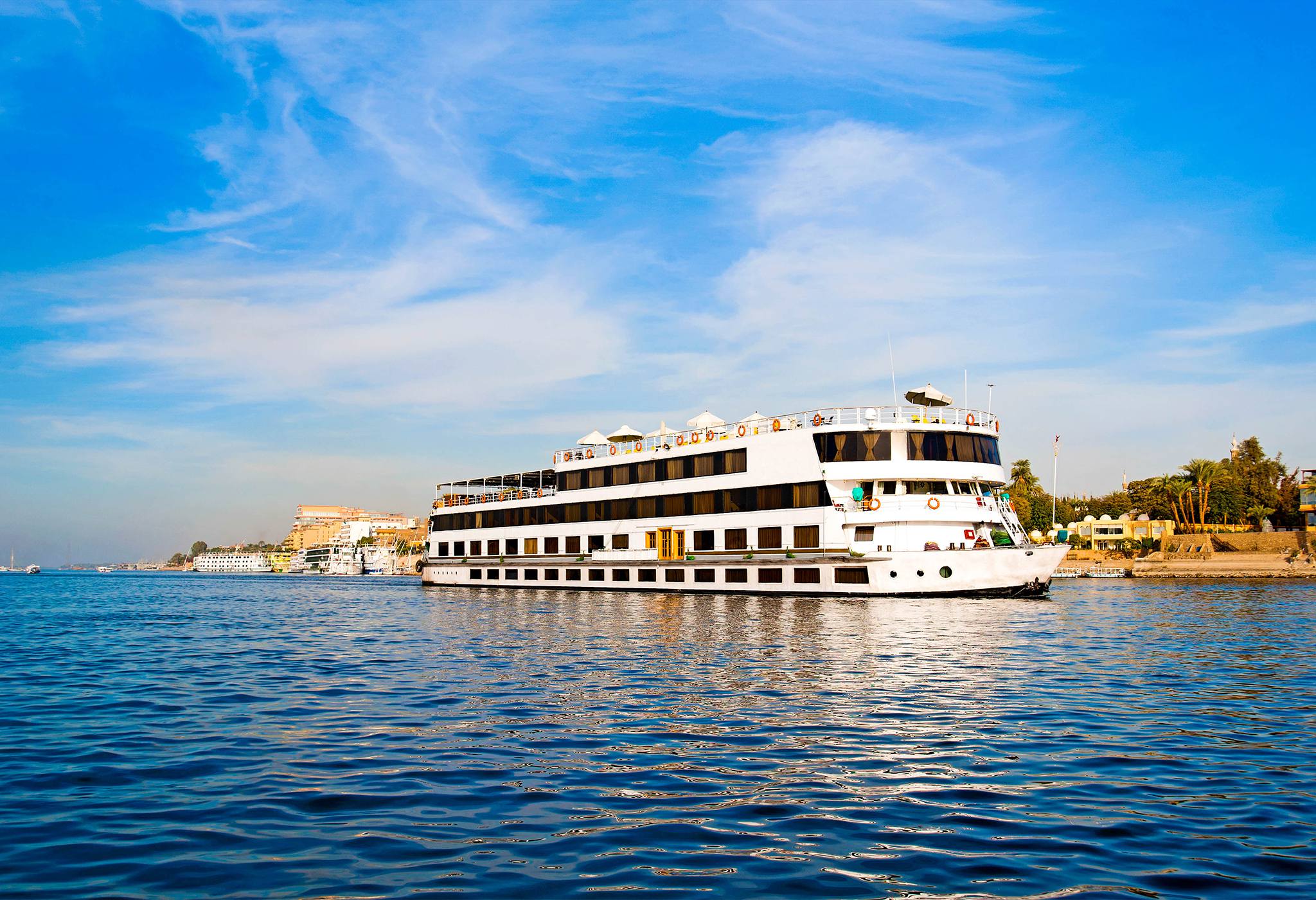 Leisurely Sailing Along the Nile